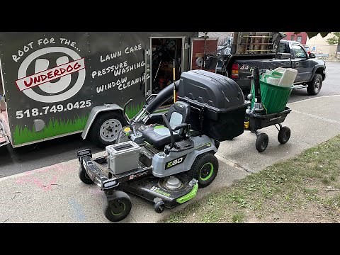 Pro review of 52inch Ego Z6 Zero turn (Tesla of Zero turns!)