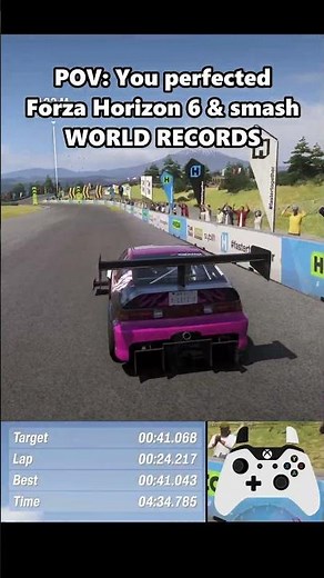 POV: You perfected Forza Horizon 6 World Records in S1-Class!