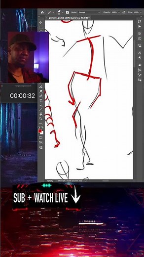 Mastering Perspective: Draw Overlapping Legs Like a Pro!