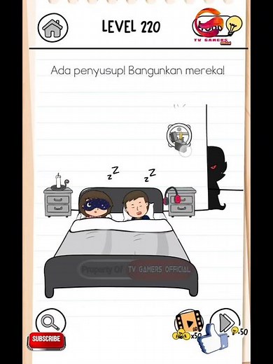 GAME BRAIN TEST 3 LEVEL 220 Walkthrough