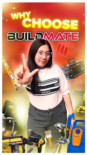 Buildmate Marketing on Instagram: "𝐖𝐇𝐘 𝐁𝐔𝐈𝐋𝐃𝐌𝐀𝐓𝐄 𝐒𝐓𝐀𝐍𝐃𝐒 𝐎𝐔𝐓? 💯 Oo, maraming nagbebenta ng tools online. Pero kung quality, gabay, at legit na serbisyo ang hanap mo, Buildmate ang pinagkaiba. ✨𝐒𝐚 𝐁𝐮𝐢𝐥𝐝𝐦𝐚𝐭𝐞: ✔ Guaranteed original & quality tools ✔ May gabay lalo na sa first-time buyers ✔ Trusted ng Lazada, Shopee & TikTok Shop Hindi lang kami nagbebenta, kasama mo kami sa bawat project mo. From first buy hanggang pro-level tools. Kung safe at legit na simula ang ha