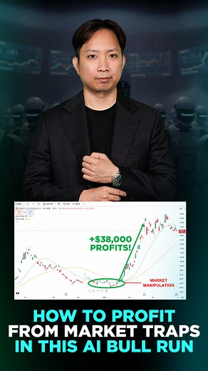 If you’re trading AI stocks now, you’re walking right into “smart money” traps. Look, the *AI Supercycle* is the hottest story on Wall Street right now. Stocks like NVIDIA, Palantir, Amazon are dominating watchlists. But here’s what most traders don’t realize: This same AI hype is the perfect playground for market manipulation. Big institutions (a.k.a. the Market Makers) know exactly what the retail traders are chasing… and they use this excitement to set up traps. They push prices up just enoug