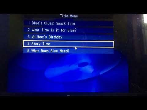 Blue's Clues Season 1 Disc 1 Recorded episodes walkthrough!