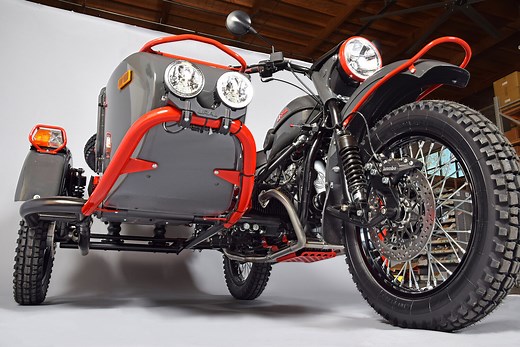 Ural Gear Up Custom Red Sparrow — Ural Motorcycles