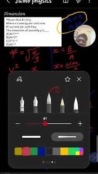 Jamb physics:Dimension analysis