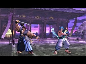 Yagyu Jubei vs Kazama Sogetsu (Hardest AI) - Samurai Shodown