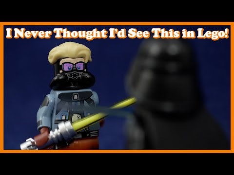 Light Customs Killed it on This Custom Lego Star Wars Luke Starkiller Minifigure!