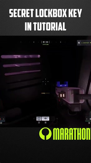 Secret Lockbox Key in The Tutorial Mission #marathon #marathonthegame