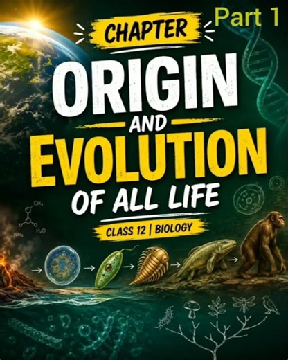 #OrganicEvolution #Class12Biology #BiologyNotes #HSCBiology #MHTCET #NEETBiology #BoardExam2027
