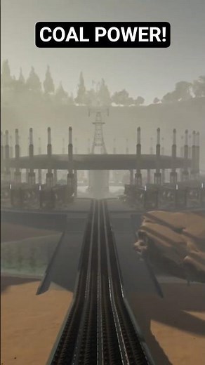Satisfactory Console Edition: Simple Coal Power Station! #satisfactoryvideos #satisfactory