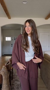 this set is my DREAM! perfectly weighted, comes in the best neutral colors, can be styled sooo many different ways. together and apart! i’m telling you- everyone needs this in their closet!!! wanna be twins? drop any comment for the 🔗🔗s! amazon | amazon haul | amazon finds | amazon try on | matching sets | mom fashion | effortless style | affordable fashion | throw and go outfits | free people style @amazonfashion | Drab to Dreamy