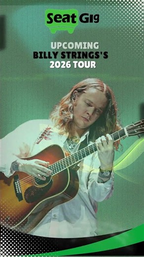 Billy Strings – Tour 2026 🪕🔥