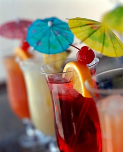 Tropical storm mocktail