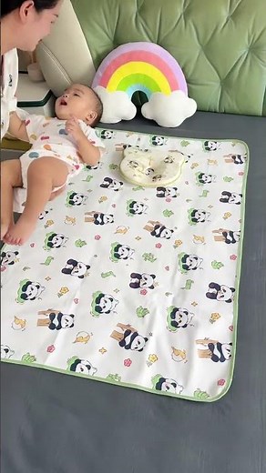 Soft Baby Waterproof Changing Pad for Clean and Easy Diaper Changes#shorts #babysleep #safesleep