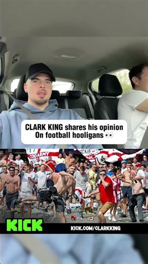 In this clip, Clark King shares his honest thoughts about football hooliganism.