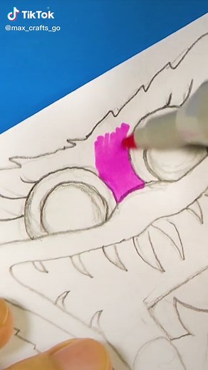 Kissy Missy Poppy Playtime Drawing with FNF Boyfriend