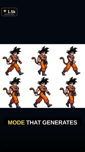 Turn a text prompt into pixel art sprite sheets