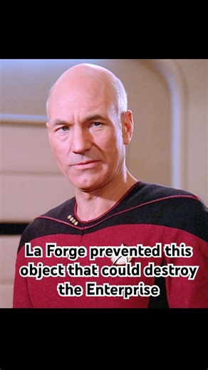 La Forge prevented this object that could destroy the Enterprise. #foryou #shorts #drama #startrek