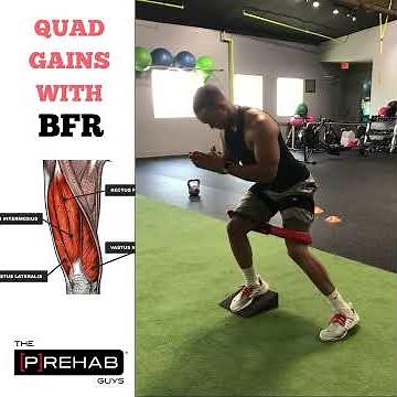 Quad Gains With BFR (Blood Flow Restriction Training)