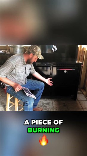Stove Safety Hack: DIY Concrete Floor for Fire Protection! #shorts