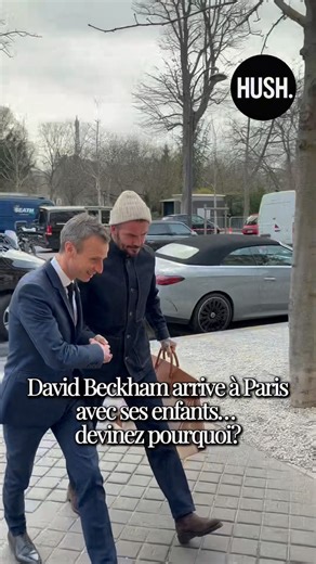 HUSH. on Instagram: "✨ StarDrop : David Beckham arrive à Paris avec ses enfants… devinez pourquoi. @lareserveparis @cruzbeckham David Beckham a été aperçu dans la capitale accompagné de ses enfants, sans Victoria à ses côtés. En coulisses, la raison de ce séjour reste très symbolique : Victoria Beckham doit être décorée par le ministère de la Culture à Paris, une reconnaissance officielle de son influence dans la mode. Paris, famille et prestige — les Beckham au cœur de l’actualité culturelle. �