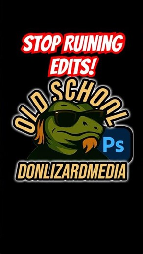Stop Ruining Your Edits! 3 Smart Object Shortcuts ⚡ - Old School Photoshop
