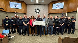 Odessa Fire Rescue gets big donation from Chevron
