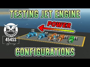 Testing JET ENGINE Configurations for More POWER in Stormworks
