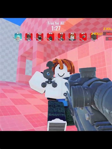 I am literally too fast for them in Sniper Arena