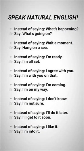 Speak Natural English! 🗣️ Sound Like a Native Speaker in Daily Conversations