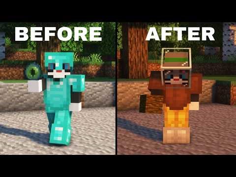 Minecraft but Inventory Randomizes!