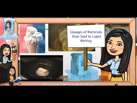 1Changes of Materials from Solid to Liquid Melting 2021