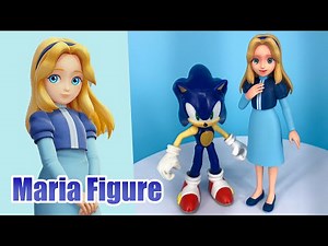 Custom Sonic Figure 4" Maria Robotnik from Sonic X Shadow Generations
