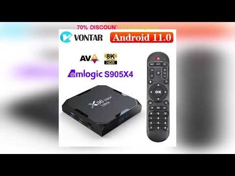 Why Everyone’s Talking About This Product! X96Max Plus Ultra Smart TV Box Android 11 Amlogic S905X