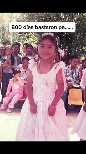 Desde pequeñita estoy hermosa 🥰 ig.faty_morales23❤️‍🩹 #cambio #800diasbastaronpa