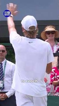 Cruz Hewitt through to Wimbledon boys' final | 9 News Australia