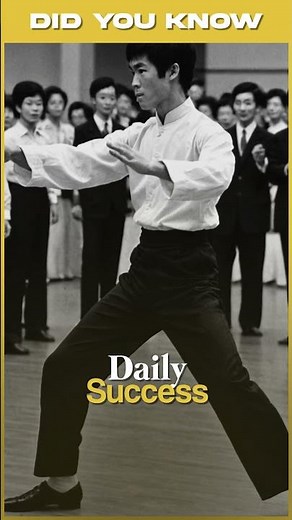 Bruce Lee's Teenage Cha-Cha Dance Champion Achievement