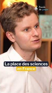 🔬 La place des sciences en France #prépa #hockey #Polytechnique #sciences