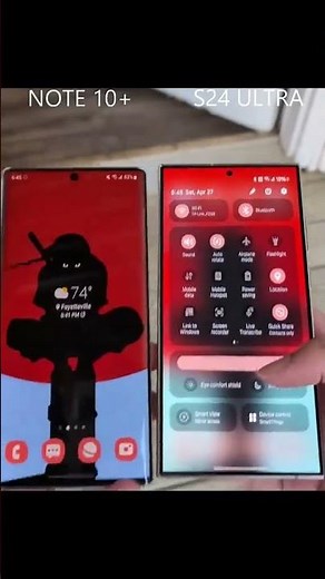 samsung s25 ultra vs samsung Note 10+ #shorts #trending #short brightness test #galaxyz #samsung