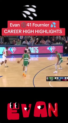 Evan Fournier 41 career high highlights #olympiakosbc #bestfriend #foru #evanfournier