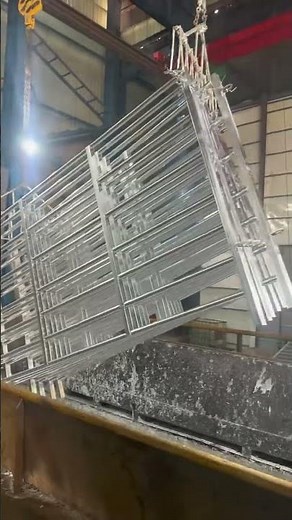 Hot Dip Galvanizing Process | Heavy Duty Steel Fence Manufacturing | DB Fencing Factory