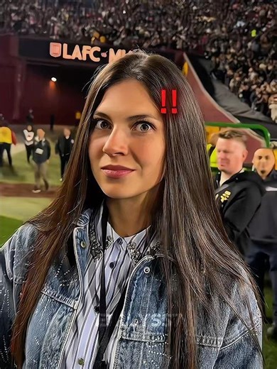 Celine Dept was shocked to shake hands with Messi.. 😳