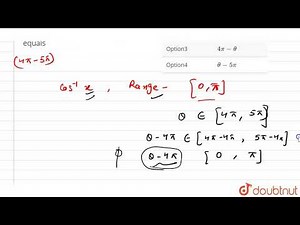 If `theta in [4 pi, 5pi] then cos^(-1)(cos theta)` equals