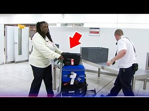 This Woman's Face Says It All! Dr*g Smuggler Gets Caught | Customs Full Episode