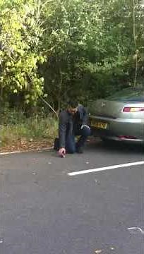 Hangman's Hill, can rolling uphill