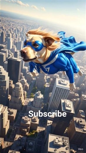 “Superhero Dog Saves the City Epic Fight #Story #Animated Short” #dog #superhero #kidscartoon #kids