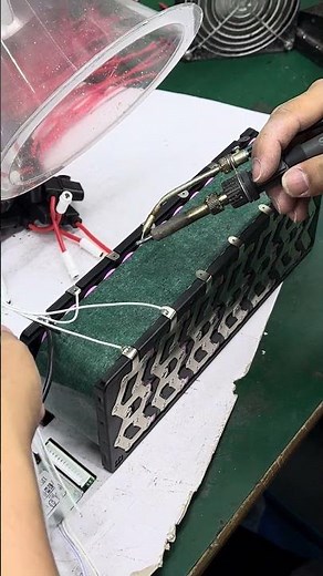 How We Build High-Performance E-Bike Battery Packs 21700 Factory Tour #factory