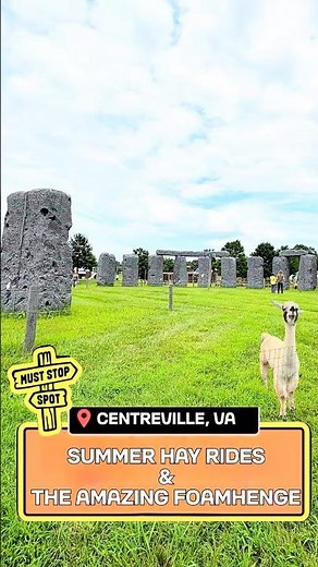 There's a Foam Stonehenge in Virginia!