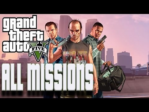 Grand Theft Auto 5 All Missions Walkthrough Gameplay No Commentary (PC)