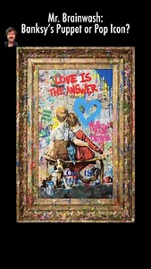 Is Mr. Brainwash a genius… or Banksy’s biggest prank? 🎨👀 From running a thrift shop in LA to designing for Madonna and Michael Jackson, Thierry Guetta’s rise as “Mr. Brainwash” has been anything but ordinary. Some say he’s an artist. Others say he’s just a brand. What do you think? Is hype enough to make someone a great artist? Drop your thoughts below 👇 #MrBrainwash #ThierryGuetta #Banksy #StreetArt #PopArt #ContemporaryArt #ArtMystery #ArtWorld #ModernArt #ArtReel #ArtHistory #MicrodoseOfAr
